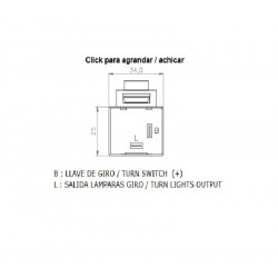 Centrale de clignotants électronique TECNIUM by DZE