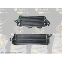 Radiateur gauche TECNIUM Oversize - Kawasaki KX250F