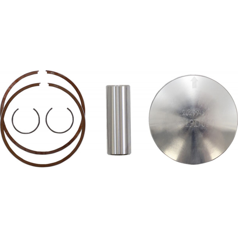 Kit piston forgé WÖSSNER Ø54.44 mm Honda NSR125R 1989-2003 / CRM125R 1991-2003 Surcote +0.50 mm - Dr Rider