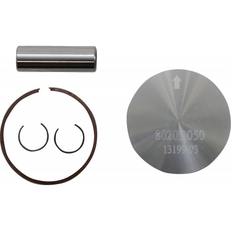 Kit piston forgé WÖSSNER Ø54.45 mm Honda CR125R 1992-1999 Surcote +0.50 mm - Dr Rider