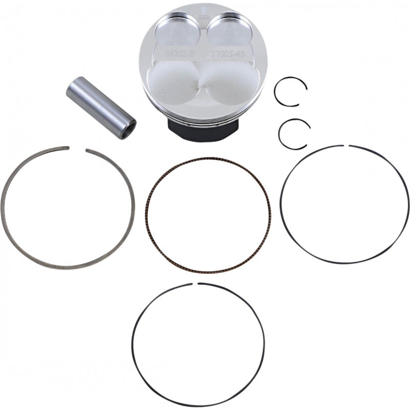 Kit piston forgé haute compression WÖSSNER Ø76.97 mm Kawasaki KX250F 2006-2009 Cote B - Dr Rider
