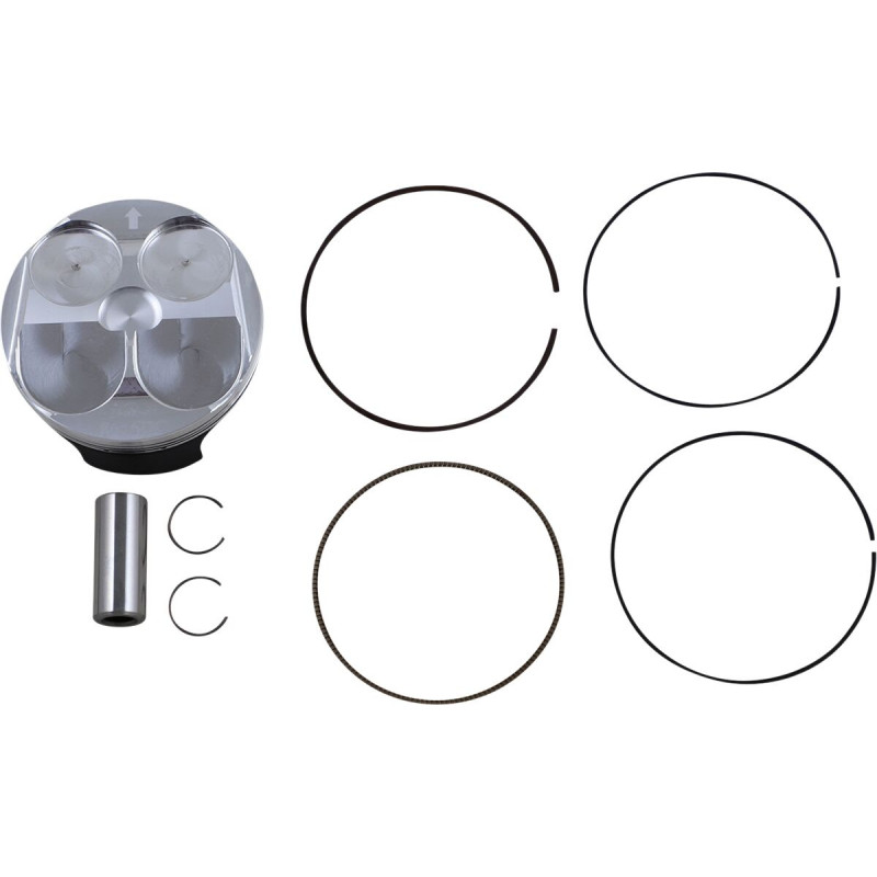 Kit piston forgé haute compression WÖSSNER Ø77.98 mm Honda CRF250R 2006-2009 / CRF250X 2004-2017 Cote C - Dr Rider