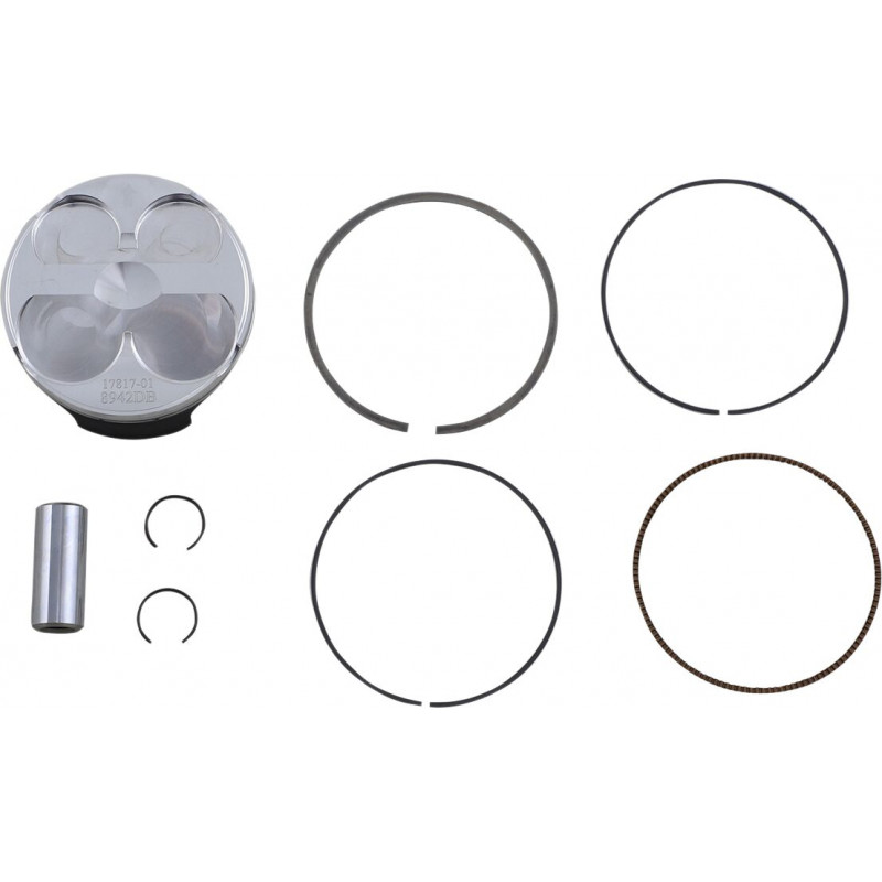 Kit piston forgé haute compression WÖSSNER Ø76.96 mm Yamaha YZ250F 2016-2018 / YZ250FX 2017-2019 / WR250F 2018-2019 Cote B - Dr 
