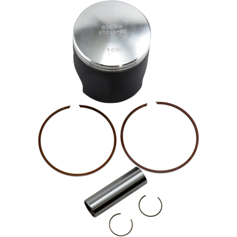 Kit piston forgé WÖSSNER Ø69.94 mm Kawasaki KX250 1978-1986 / KXT250 Tecate 1984-1987 Cote A - Dr Rider