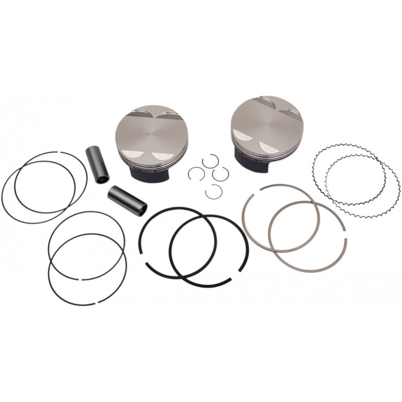 Kit piston forgé haute compression WÖSSNER Ø94.94 mm Polaris Ranger XP 900-1000 2015-2026 Surcote +2.00 mm - Dr Rider
