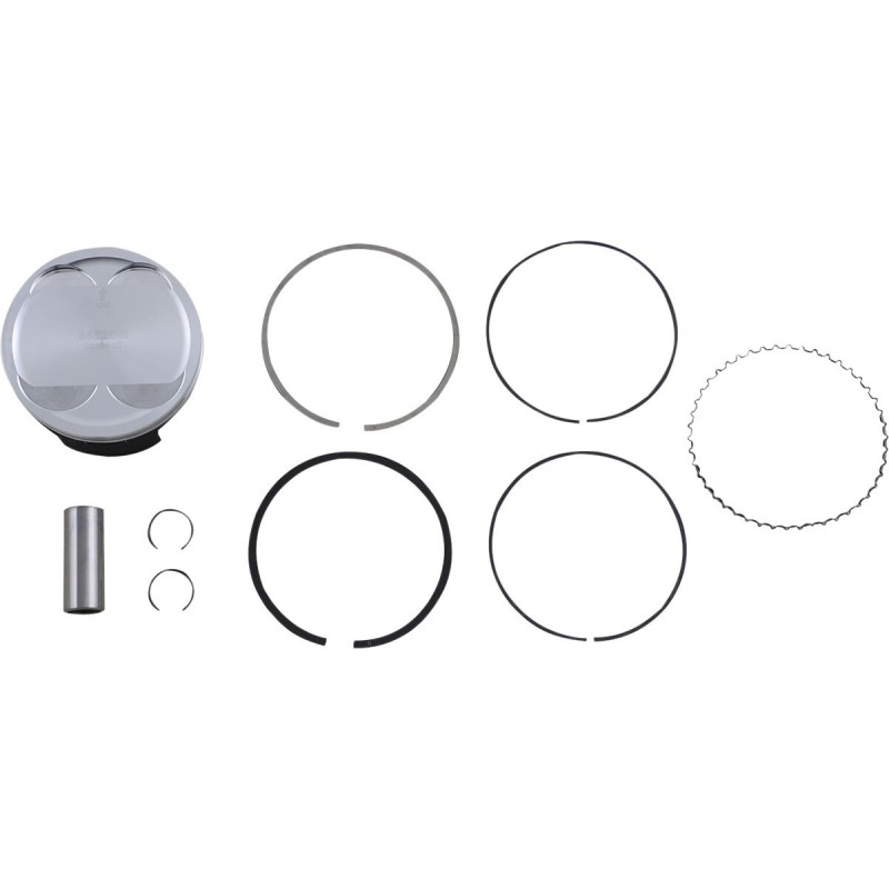 Kit piston forgé haute compression WÖSSNER Ø96.96 mm Husqvarna TC510 2006-2009 / TE/TXC/SMR510 2008-2010 Cote B - Dr Rider