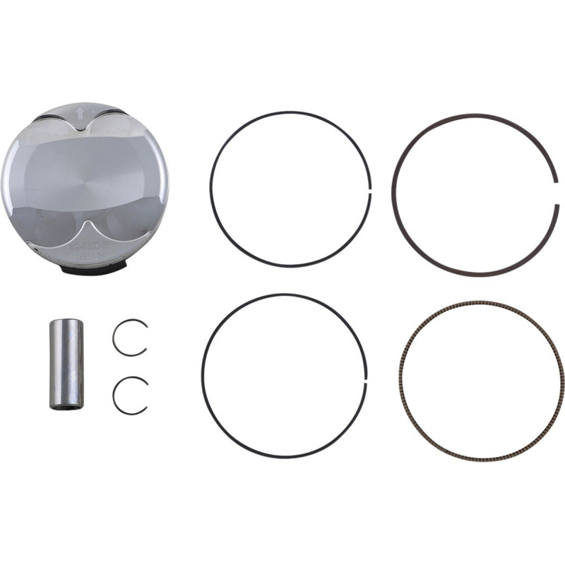 Kit piston forgé haute compression WÖSSNER Ø87.96 mm KTM 350 EXC-F 2017-2019 / Husqvarna FE350 2017-2019 Cote B - Dr Rider