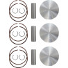 Kit piston forgé WÖSSNER Ø66.87 mm Arctic Cat ZRT600/Powder Extreme 1996-2000 Surcote +0.50 mm - Dr Rider