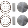 Kit piston forgé WÖSSNER Ø77.88 mm Arctic Cat ZL600/ZR600/Powder Special 2000-2005 Cote A - Dr Rider