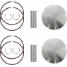 Kit piston forgé WÖSSNER Ø76.37 mm Ski-Doo/Lynx 550F/550 MXZ Fan/550 Rave 2003-2019 Surcote +0.50 mm - Dr Rider