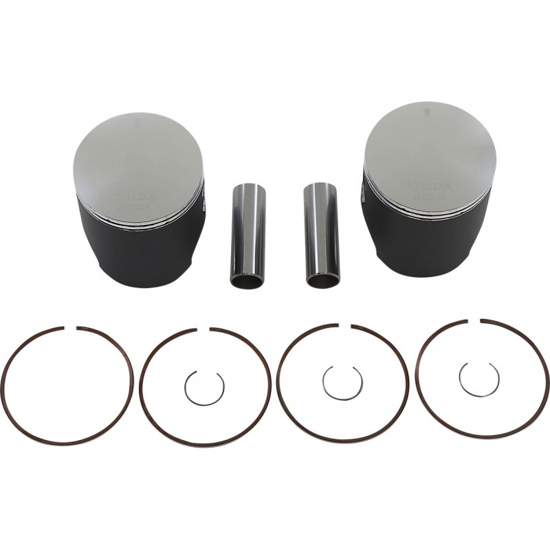 Kit piston forgé WÖSSNER Ø71.86 mm Ski-Doo 593 HO 1999-2020 / Lynx 593 HO 2003-2012 Cote A - Dr Rider