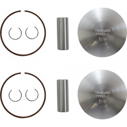 Kit piston forgé WÖSSNER Ø78.37 mm Ski-Doo/Lynx 693/700 MXZ/Enduro 2000-2004 Surcote +0.50 mm - Dr Rider