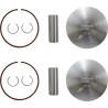 Kit piston forgé WÖSSNER Ø78.37 mm Ski-Doo/Lynx 693/700 MXZ/Enduro 2000-2004 Surcote +0.50 mm - Dr Rider