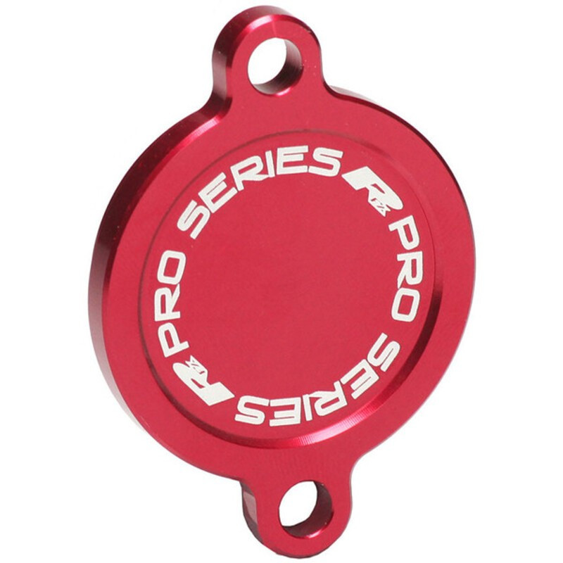 Couvercle de filtre à huile RFX Pro Series - rouge