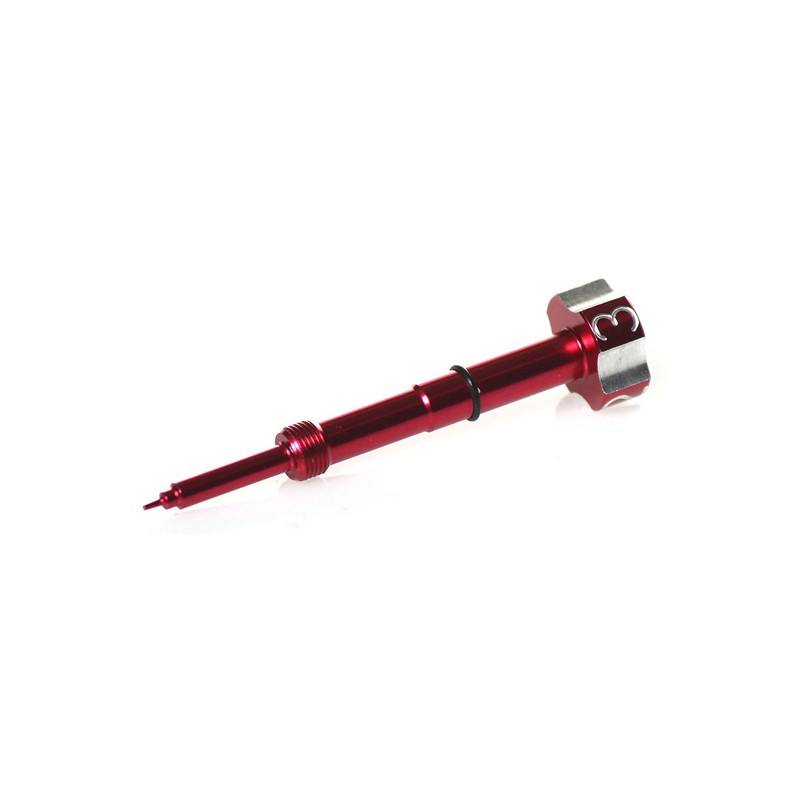Vis de mélange de carburant RFX Race Series pour carburateur Keihin FCR - rouge
