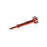 Vis de mélange de carburant RFX Race Series pour carburateurs Keihin FCR - orange