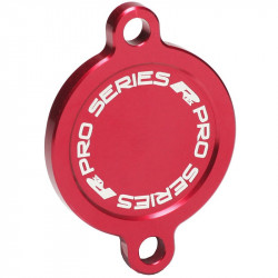 Couvercle de filtre à huile RFX Pro Series - rouge