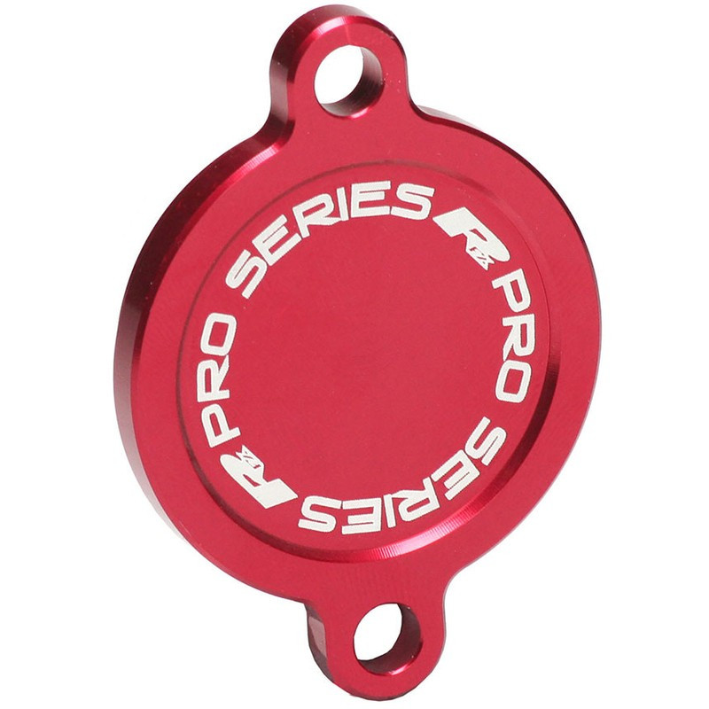 Couvercle de filtre à huile RFX Pro Series - rouge