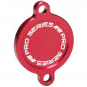 Couvercle de filtre à huile RFX Pro Series - rouge