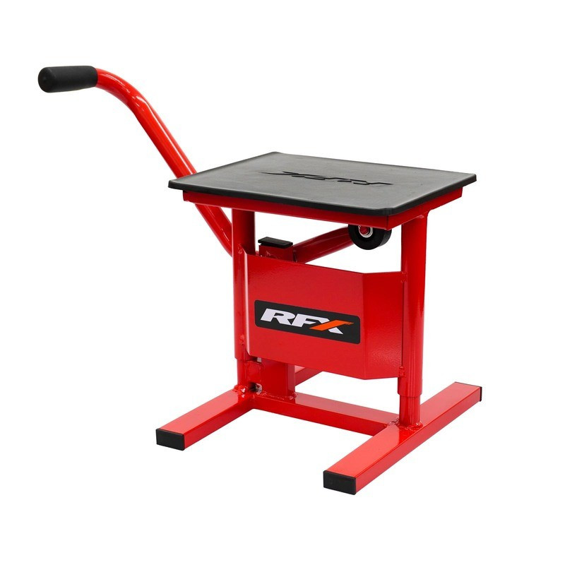 Lève-moto RFX Pro Series mono-pilier en H - rouge