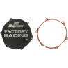 Couvercle d'embrayage Boyesen Factory Racing noir - Kawasaki KX250 1993-2002 - Dr Rider