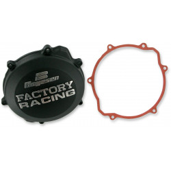 Couvercle d'embrayage Boyesen Factory Racing noir - Yamaha YZ250 1999-2026 / YZ250X 2016-2026 - Dr Rider