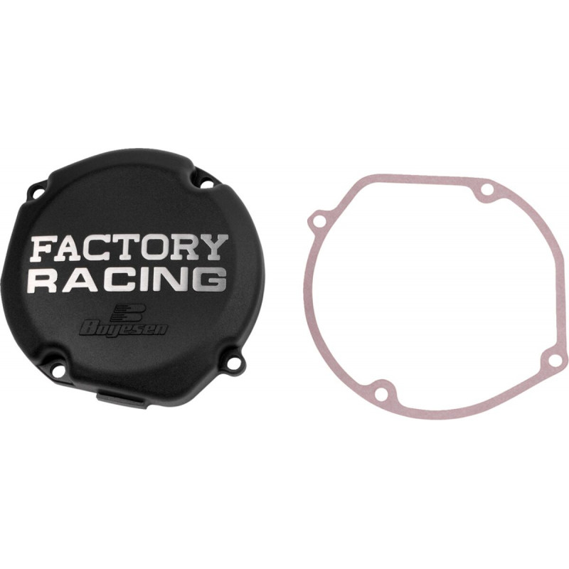 Couvercle d'allumage Boyesen Factory Racing noir - Suzuki RM250 1996-2008 - Dr Rider
