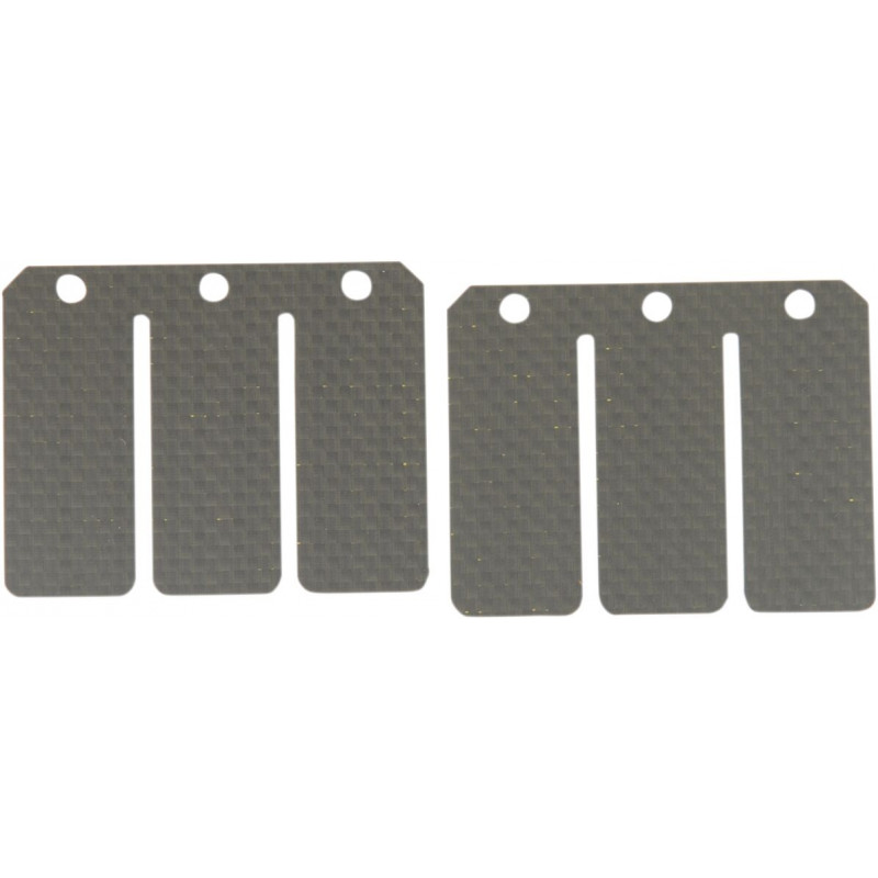 Lamelles de clapets Boyesen SuperStock carbone - Suzuki LT250 / 500 - Dr Rider
