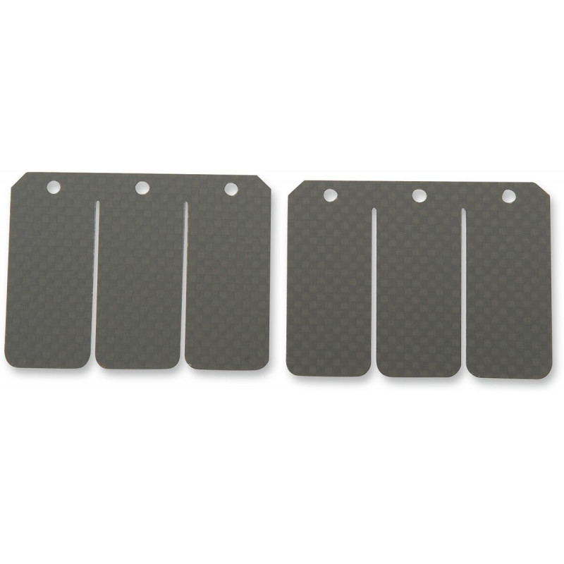 Lamelles de clapets Boyesen SuperStock carbone - Kawasaki KX125 2003-2005 - Dr Rider