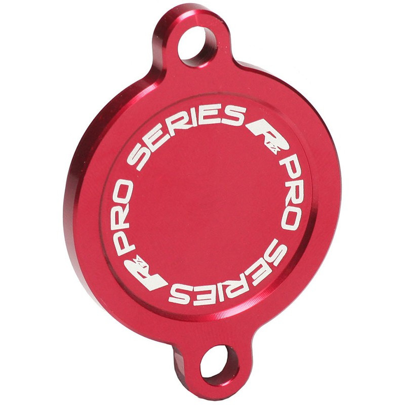 Couvercle de filtre à huile RFX Pro Series - rouge