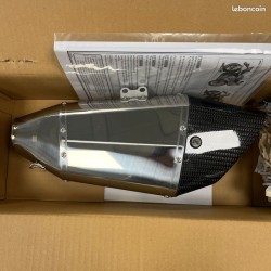 Silencieux YOSHIMURA R-11SQ inox/casquette carbone Suzuki GSX-R1000/R