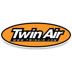 Sticker ovale Twin Air 81 x 42 mm - Dr Rider