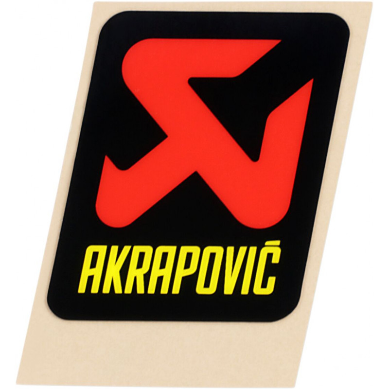 Sticker vertical Akrapovic 60 mm - Dr Rider