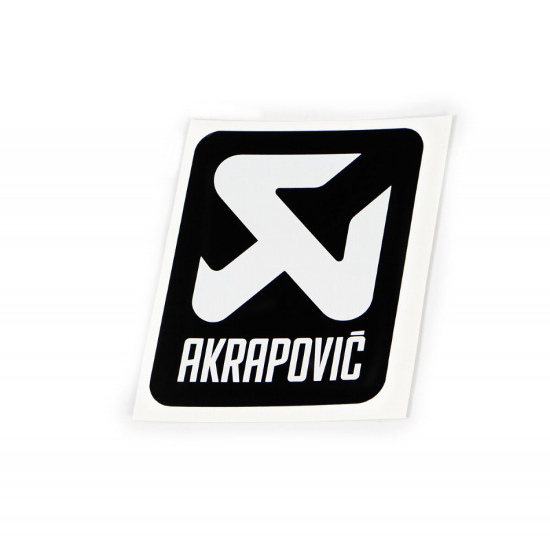 Sticker vertical Akrapovic 75 mm - Dr Rider