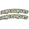 Sticker de garde-boue avant Pro Circuit Rétro - Dr Rider