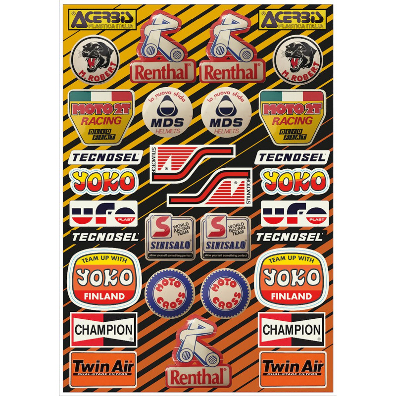 STICKERS SHEET TECNOSEL - 43202392 - Dr Rider