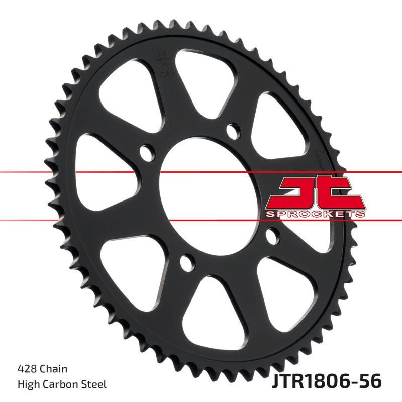 SPROCKET REAR 56T 428 - 12100417 - Dr Rider