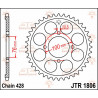 SPROCKET REAR 56T 428 - 12100417 - Dr Rider