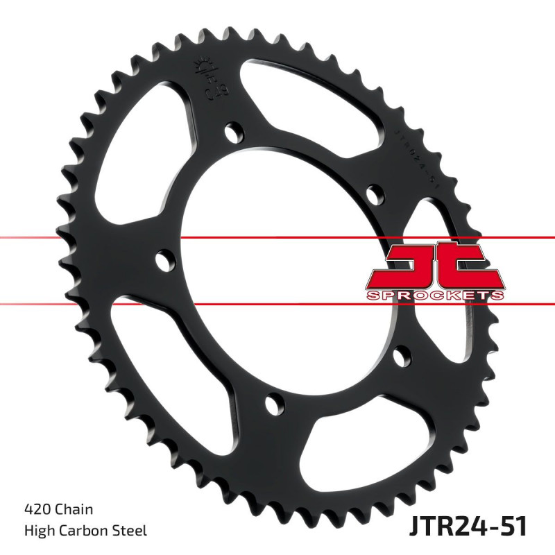 SPROCKET REAR 51T 420 - 12100422 - Dr Rider