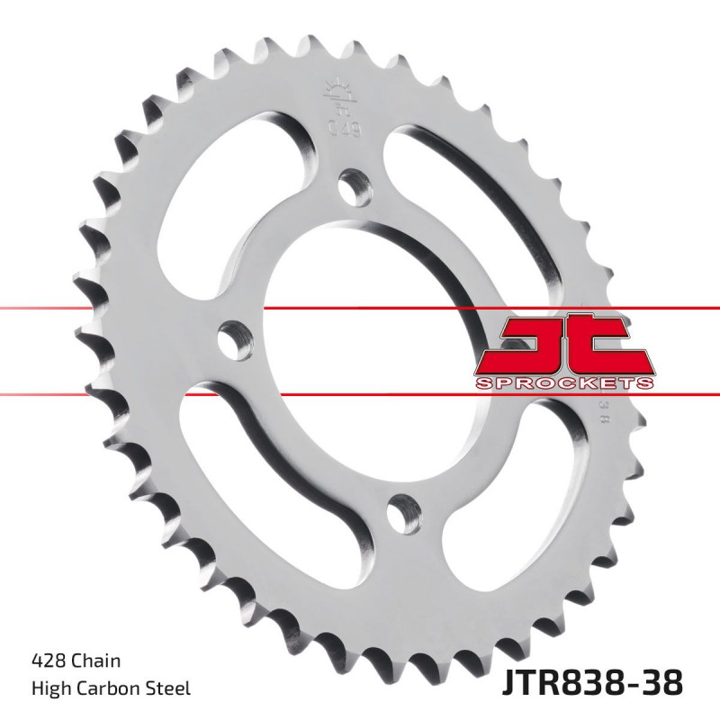 SPROCKET REAR 38T 428 - 12100683 - Dr Rider