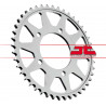 SPROCKET REAR 44T 530 - 12100726 - Dr Rider