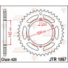 SPROCKET REAR 52T 428 - 12100766 - Dr Rider