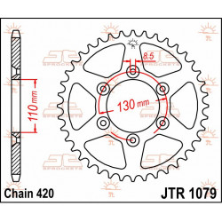 SPROCKET REAR 62T 420 - 12100775 - Dr Rider