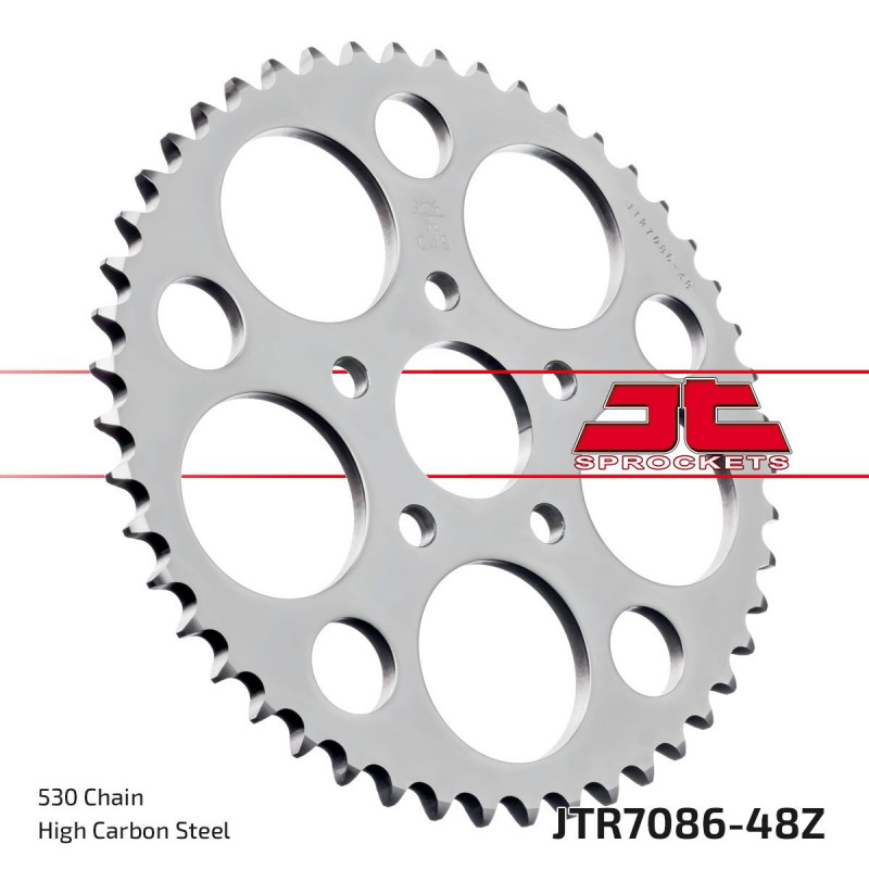 SPROCKET REAR 48T 530 ZINC - 12100794 - Dr Rider