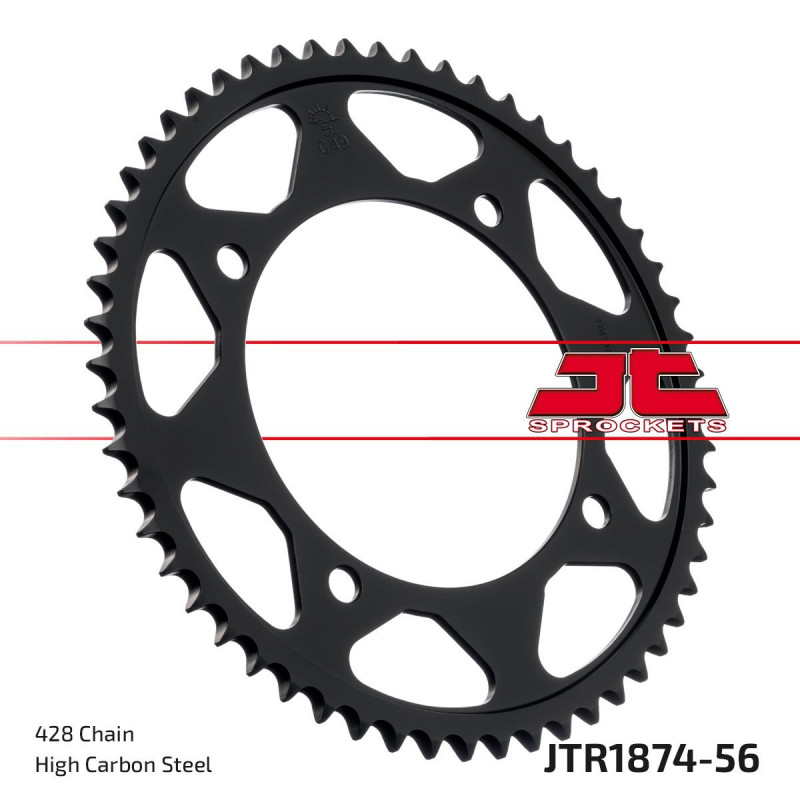 SPROCKET REAR 56T 428 - 12101059 - Dr Rider