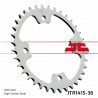 SPROCKET REAR 36T 520 - 12101431 - Dr Rider