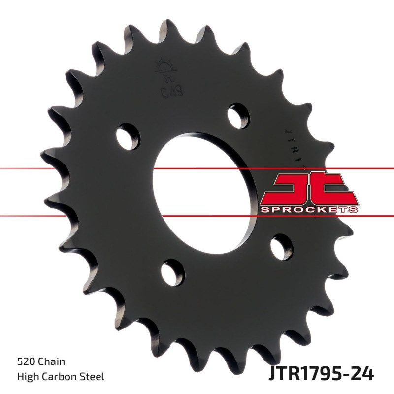 SPROCKET REAR 24T 520 - 12101435 - Dr Rider