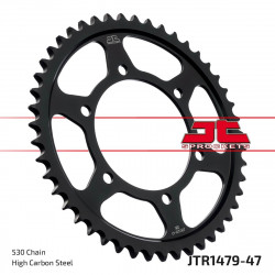 SPROCKET REAR 47T 530 BLK - 12101596 - Dr Rider