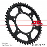 SPROCKET REAR 47T 530 BLK - 12101596 - Dr Rider