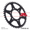 SPROCKET REAR 45T 520 BLK - 12101663 - Dr Rider